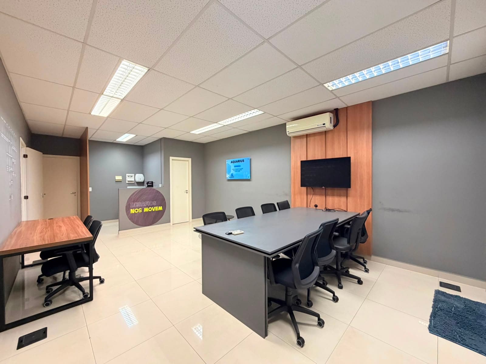 Sala comercial Mobiliada para alugar, 80 m² - Loteamento Center Santa Genebra - Praça Capital
