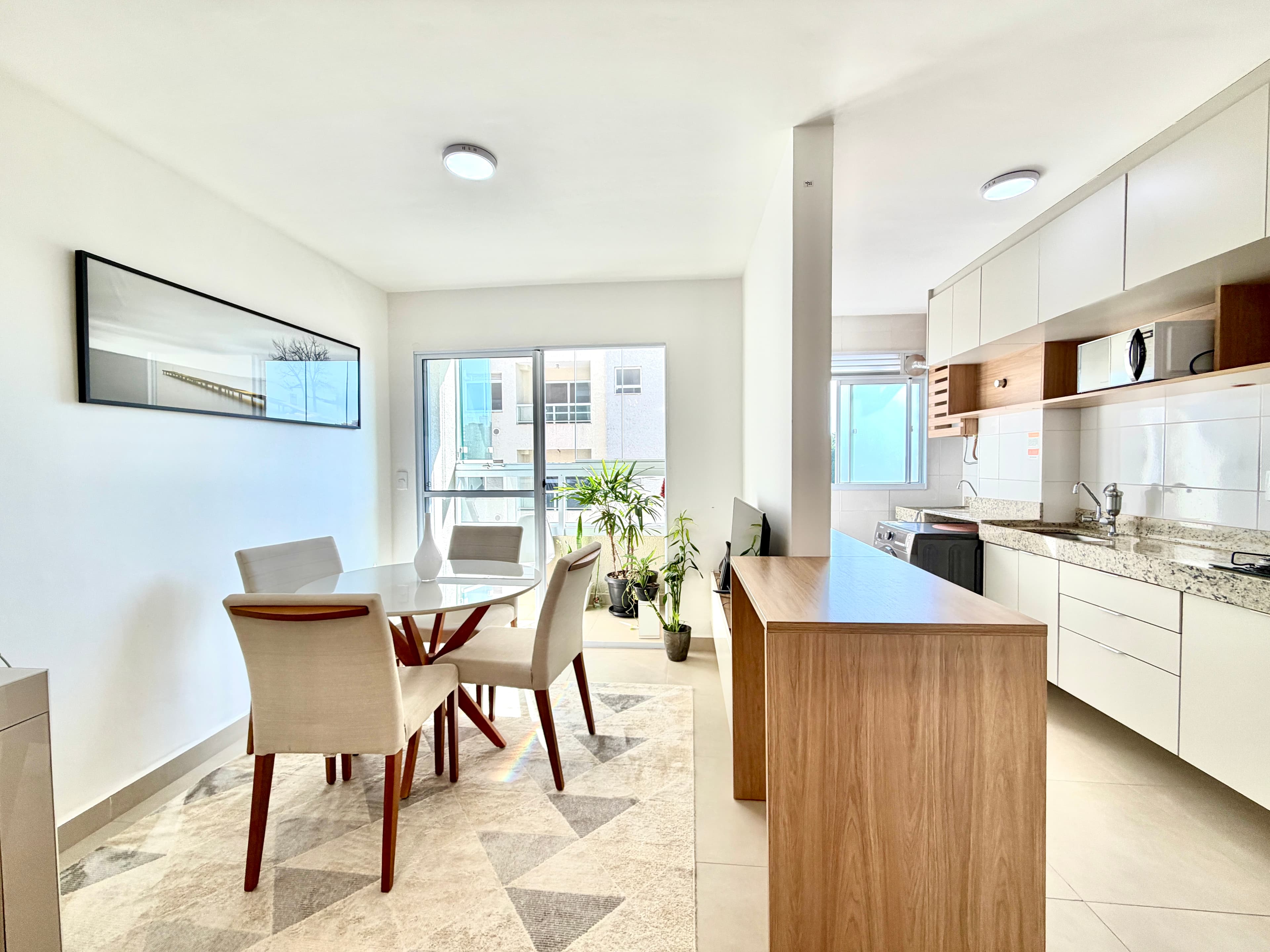 Apartamento para alugar com Mobiliado e 2 quartos, 55 m² - Residencial Villa Garden — foto 3